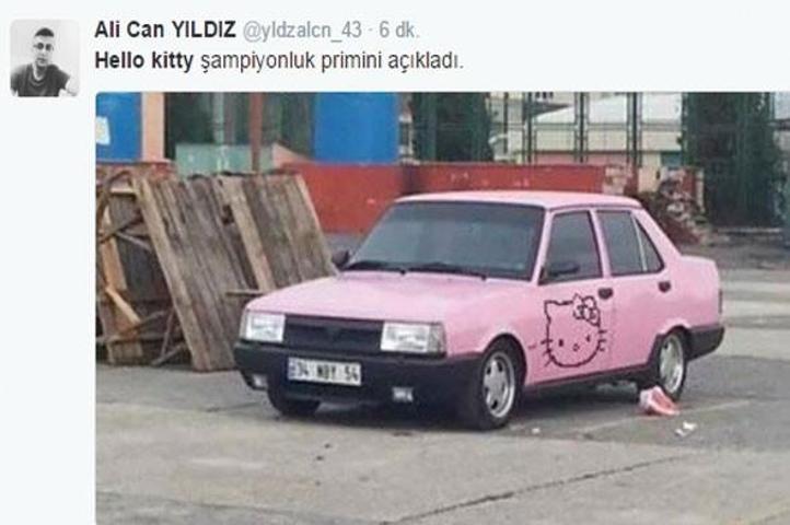 Fenerbahçe Hello Kittyle anlaşınca capsler