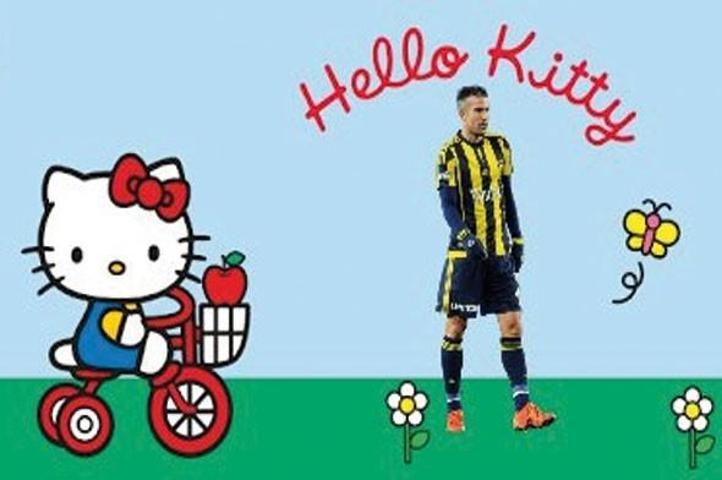 Fenerbahçe Hello Kittyle anlaşınca capsler