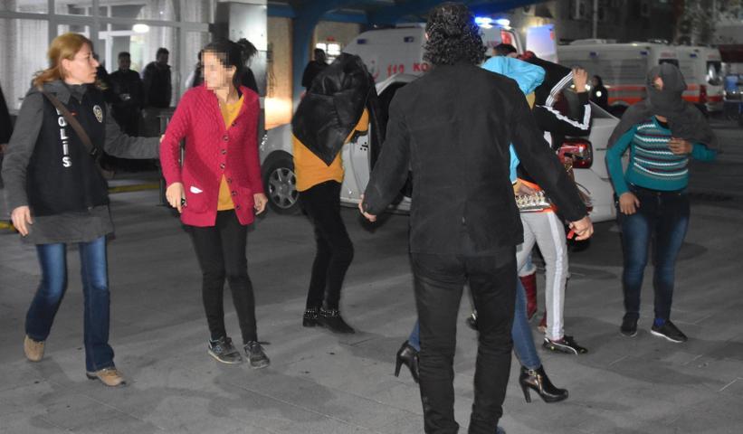 Konyada fuhuş operasyonu: 15 gözaltı