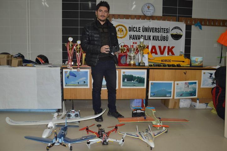 Dicle Üniversitesinde insansız hava aracı üretildi: Maliyeti 1500 TL