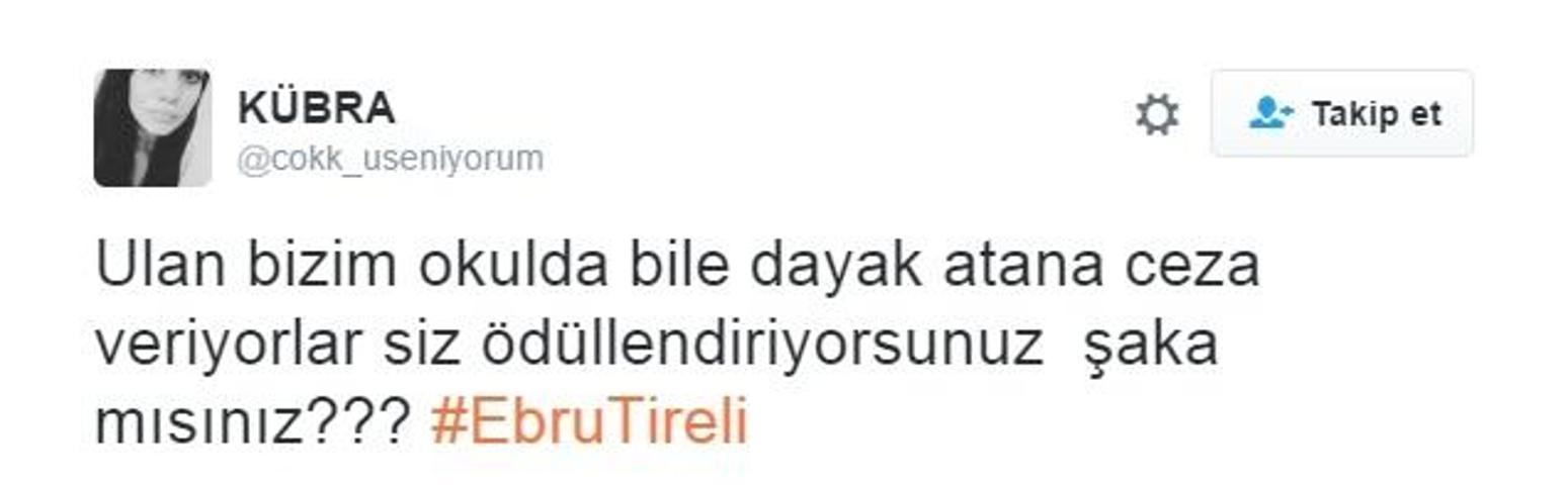Sosyal medyada Ebru Tireliye saldıran zanlının serbest kalmasına tepki