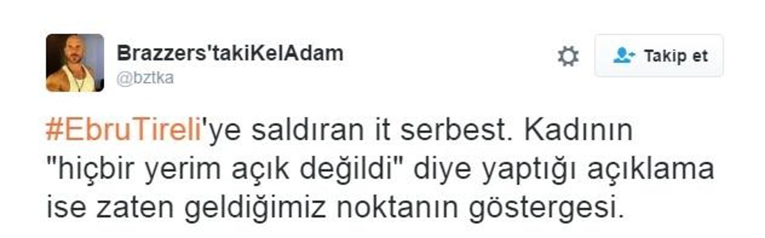 Sosyal medyada Ebru Tireliye saldıran zanlının serbest kalmasına tepki