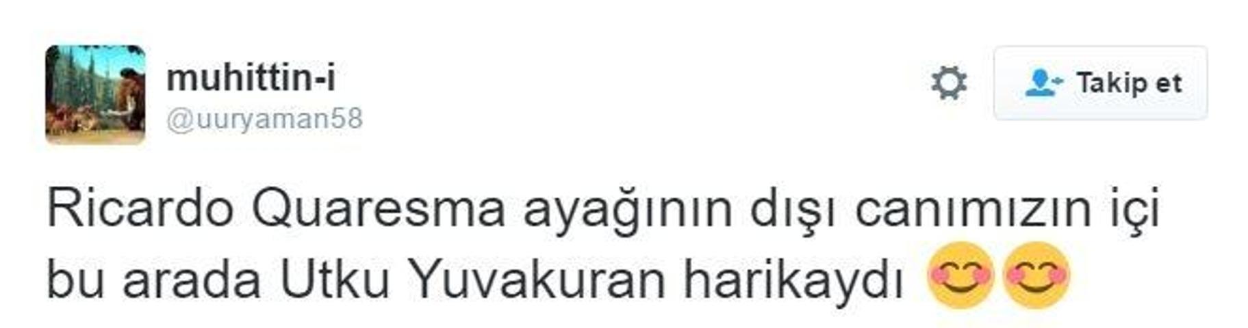Utku Yuvakuran ve Quaresma Twitterı salladı