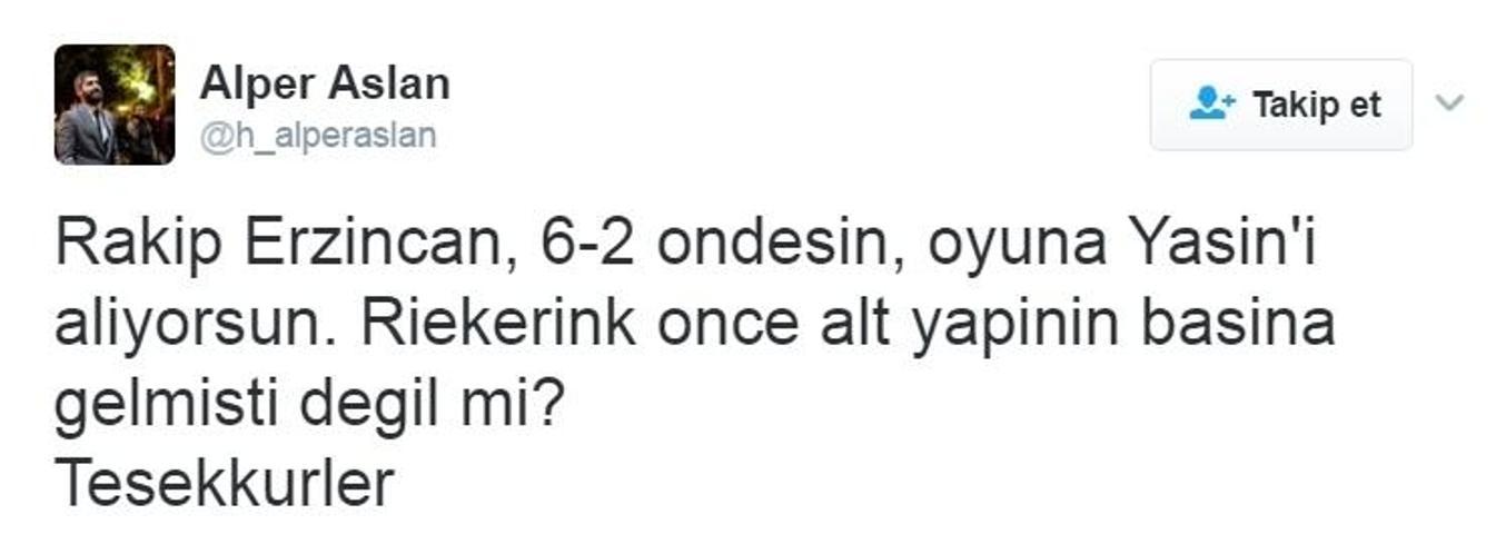 Taraftar oynanan oyundan memnun değil