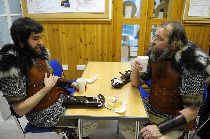 İskoçlar Viking atalarını festivalde böyle andılar