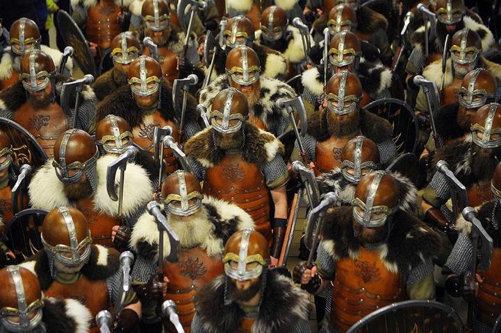 İskoçlar Viking atalarını festivalde böyle andılar
