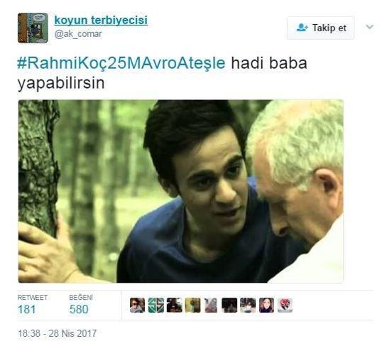 Beşiktaş taraftarı Rahmi Koçtan Taliscayı istedi