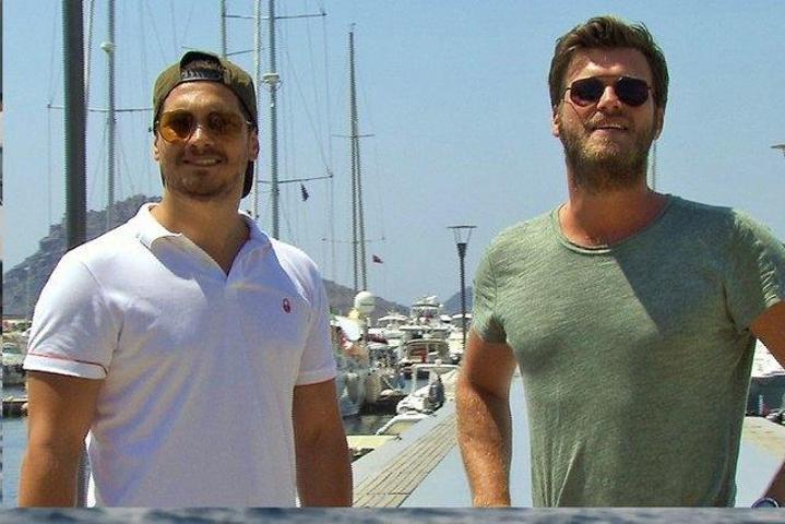 Kıvanç Tatlıtuğ ve Çağatay Ulusoy sahil güvenliği alarma geçirdi