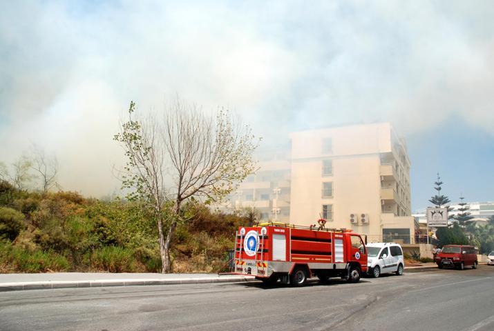 Antalya Sidede korkutan yangın
