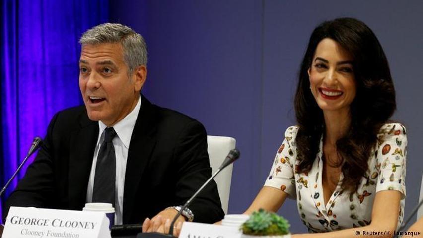Clooney çifti, Suriyeli çocuklara okul açıyor
