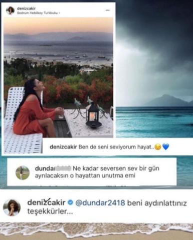Ünlü oyuncudan eşine çirkin diyen takipçisine yanıt