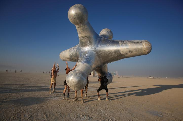 Dünyanın en uçuk partisi: Burning Man