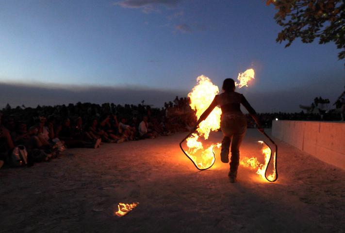 Dünyanın en uçuk partisi: Burning Man