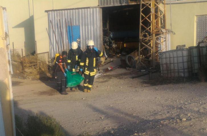 Amonyak tankında bakım yapan teknisyen zehirlenerek öldü