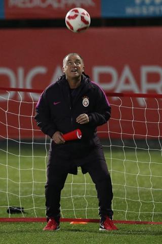 Fatih Terim idmanda şov yaptı