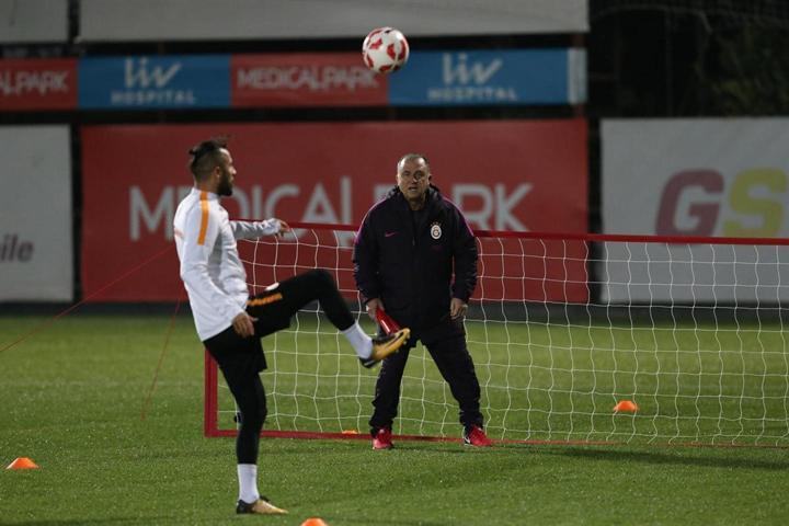 Fatih Terim idmanda şov yaptı