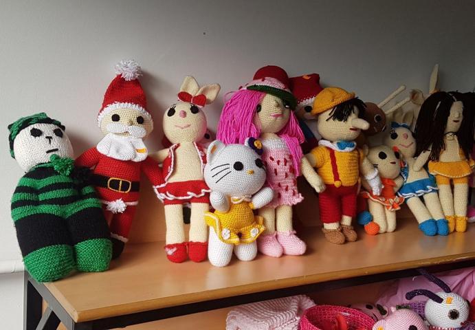 Organik oyuncak bebek ürettiler, birçok şehirden talep aldılar