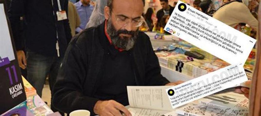 Konyada sapkın sözleri söyleyen öğretmene meslektaşından destek