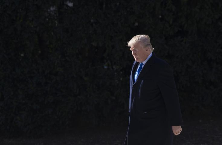 Trumpa ilginç benzetme Topal bir ördek görüntüsü var