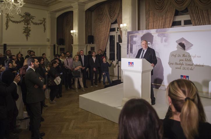 İlber Ortaylı’nın Gazi Mustafa Kemal Atatürk kitabının tanıtımı yapıldı