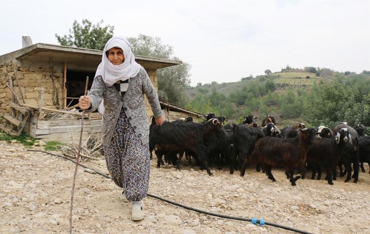 Yıllardır yağmur suyu biriktiriyordu. Çilesi bitti