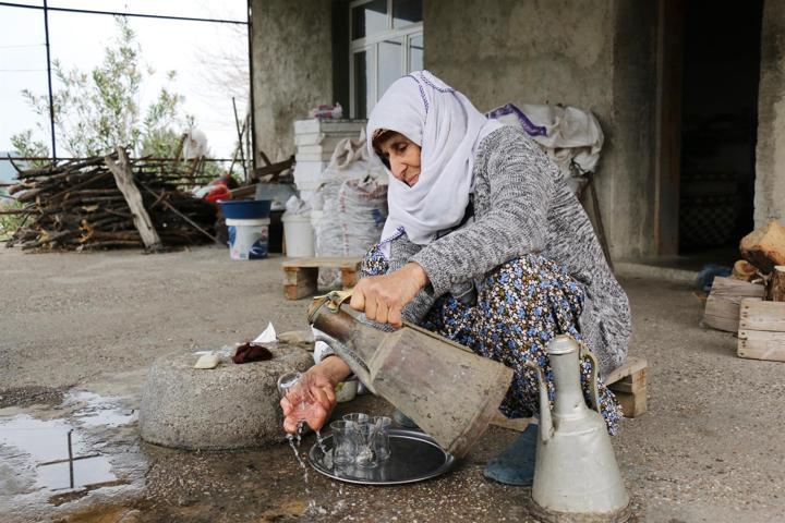 Yıllardır yağmur suyu biriktiriyordu. Çilesi bitti
