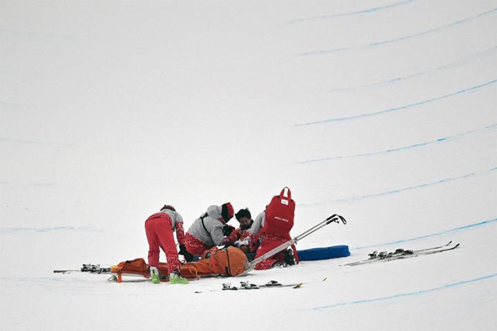 16 yaşındaki snowboardcunun korkunç kazası