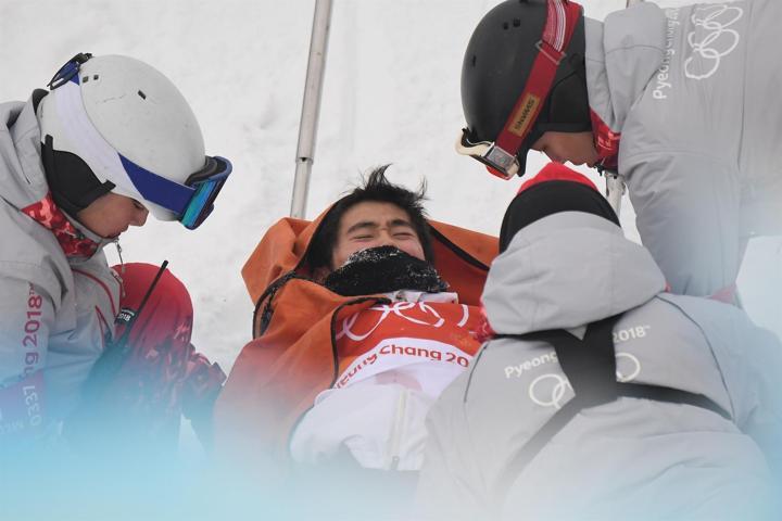 16 yaşındaki snowboardcunun korkunç kazası