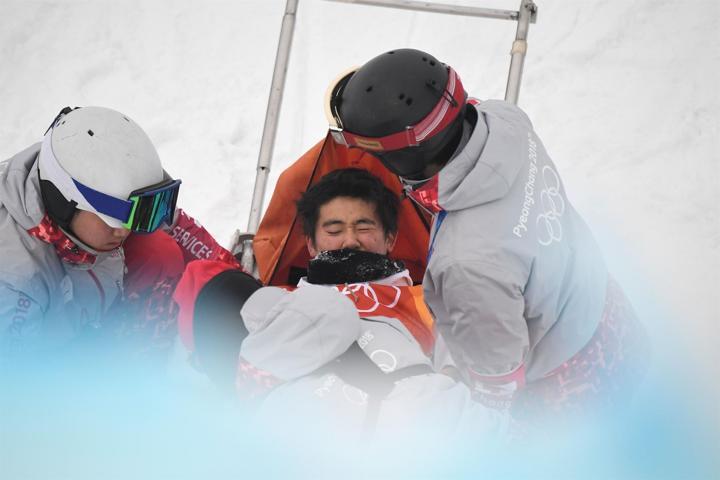 16 yaşındaki snowboardcunun korkunç kazası