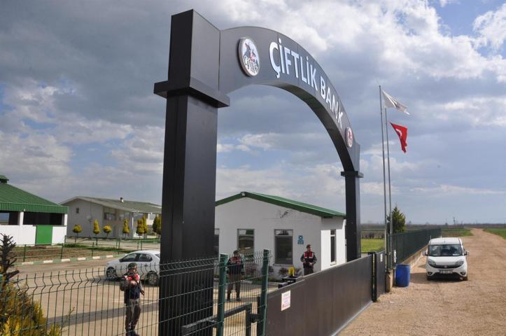 Jandarma Özel Harekat Çiftlik Bank önünde
