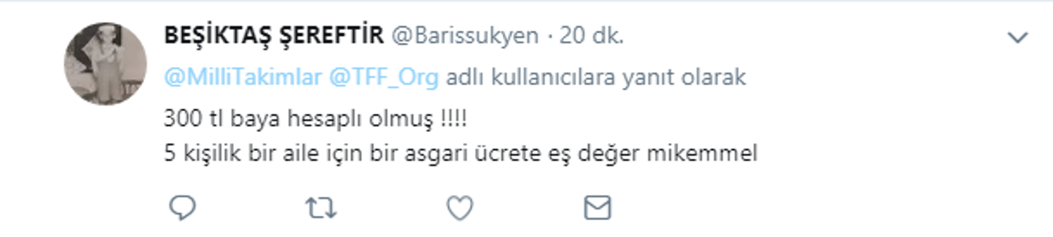 Milli takım formalarına tepkiler