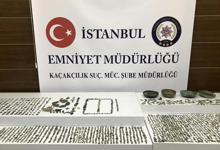İstanbulda tarihi eser kaçakçılarına darbe