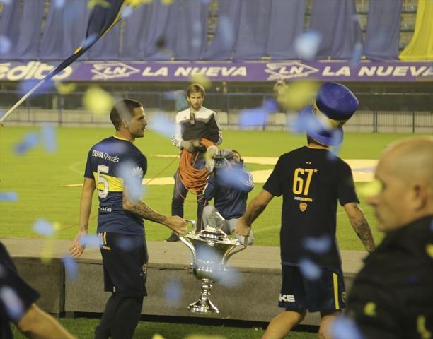 Boca Juniors şampiyon oldu, yer gök inledi