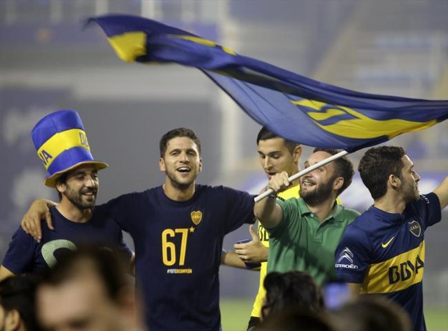 Boca Juniors şampiyon oldu, yer gök inledi