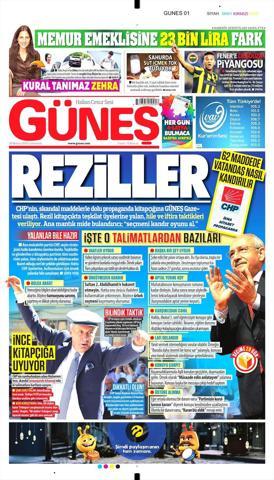 26 Mayıs 2018 - Gazetelerin birinci sayfaları