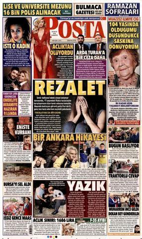 26 Mayıs 2018 - Gazetelerin birinci sayfaları