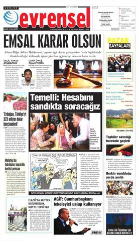 17 Haziran 2018 - Gazetelerin birinci sayfaları