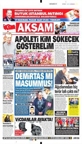 17 Haziran 2018 - Gazetelerin birinci sayfaları