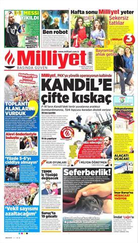 17 Haziran 2018 - Gazetelerin birinci sayfaları