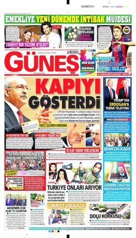 27 Haziran 2018 - Gazetelerin birinci sayfaları