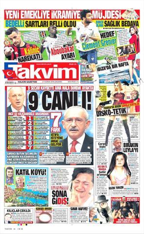 27 Haziran 2018 - Gazetelerin birinci sayfaları