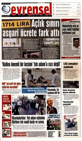 27 Haziran 2018 - Gazetelerin birinci sayfaları