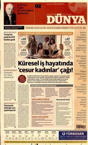 1 Temmuz 2018 - Gazetelerin birinci sayfaları