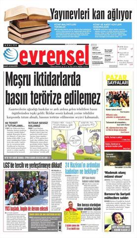 1 Temmuz 2018 - Gazetelerin birinci sayfaları