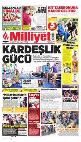 1 Temmuz 2018 - Gazetelerin birinci sayfaları