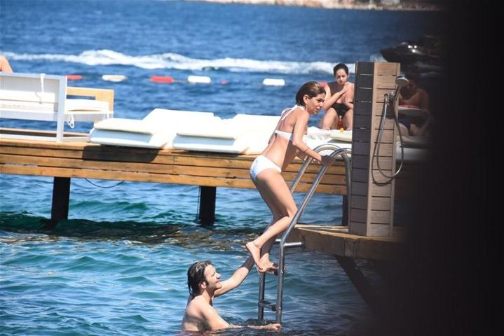 Ceren Morayın Bodrum tatili