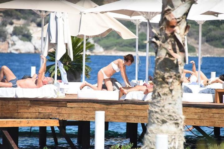 Ceren Morayın Bodrum tatili