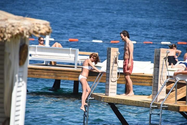 Ceren Morayın Bodrum tatili