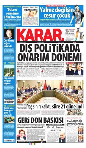 24 Temmuz 2018 - Gazetelerin birinci sayfaları