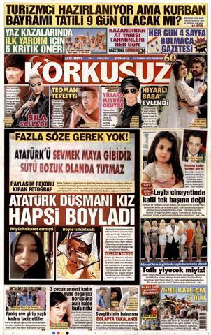 24 Temmuz 2018 - Gazetelerin birinci sayfaları